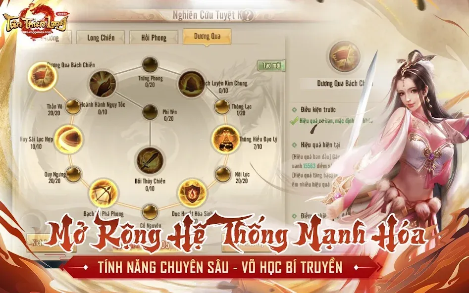 Tân Thiên Long Mobile  [МОД Unlimited Money] Screenshot 5