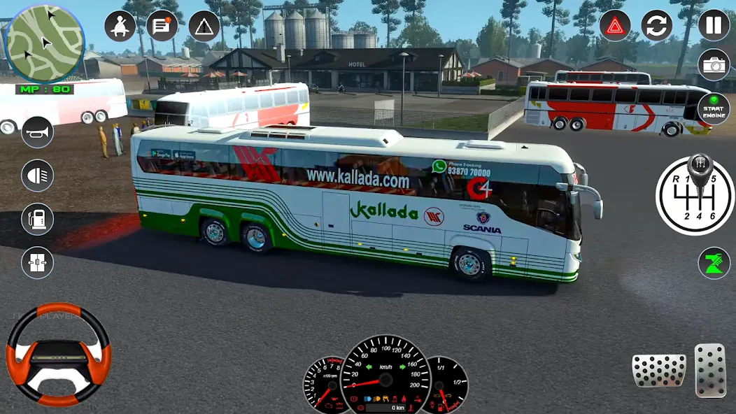 Bus Simulator 2023 - City Bus  [МОД Меню] Screenshot 5