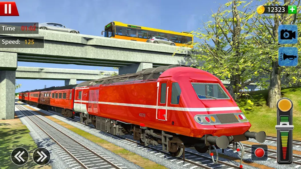 Train Driver Simulator Game  [МОД Бесконечные монеты] Screenshot 1
