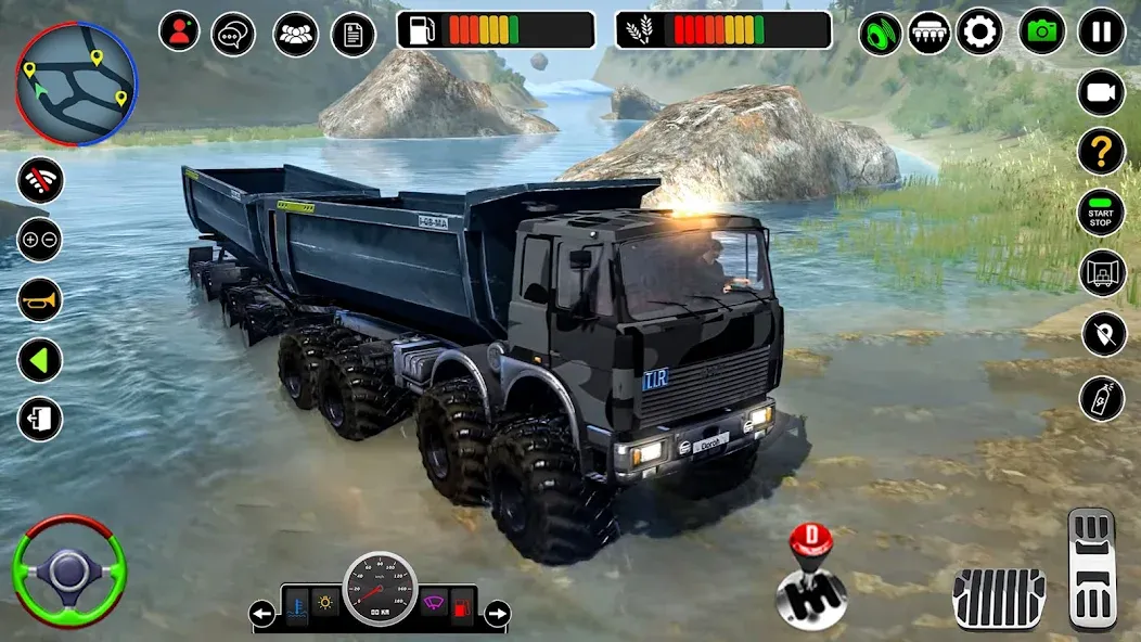 Offroad Mud Truck Simulator 3D  [МОД Mega Pack] Screenshot 2