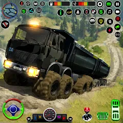 Скачать взломанную Offroad Mud Truck Simulator 3D  [МОД Mega Pack] - стабильная версия apk на Андроид