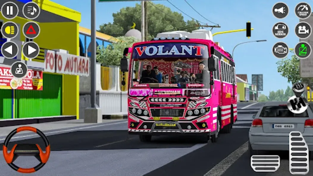 Real Passenger Bus Driving Sim  [МОД Unlocked] Screenshot 3