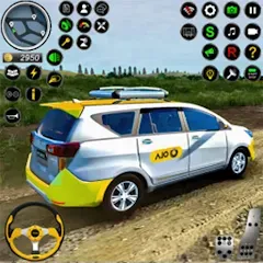 Взлом City Taxi Games Taxi Simulator (Русские такси игры на автомобилях)  [МОД Mega Pack] - последняя версия apk на Андроид