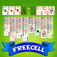 Скачать взлом FreeCell Solitaire - Card Game  [МОД Mega Pack] - полная версия apk на Андроид