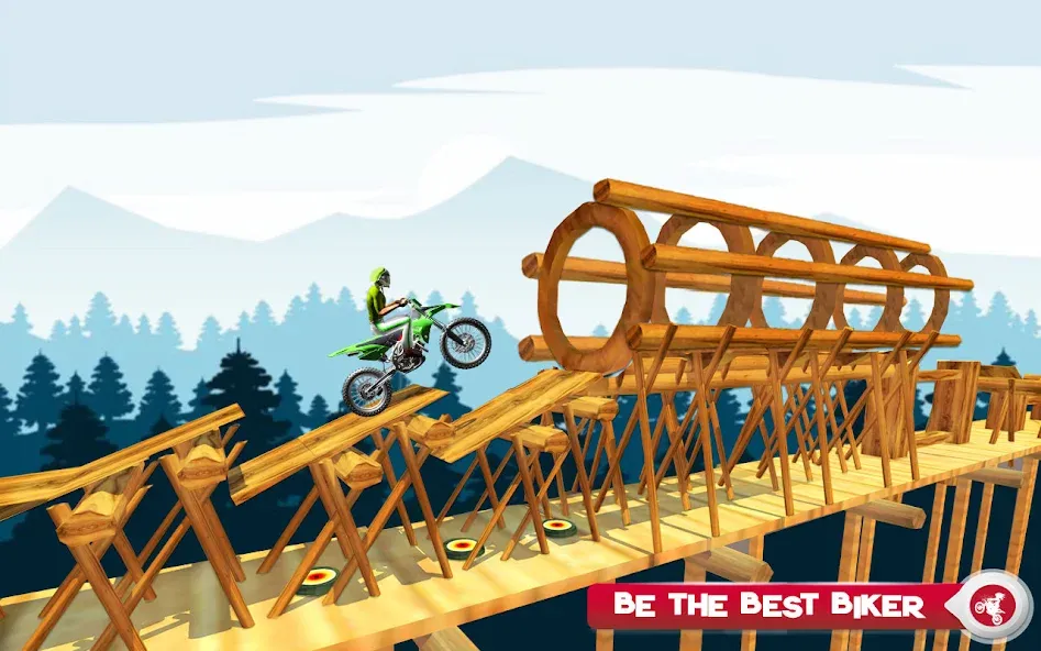 Motor Bike Stunt Racing Games (Мотор Байк Стант Гонки Игры)  [МОД Mega Pack] Screenshot 5