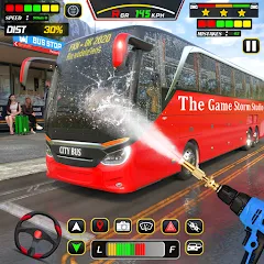 Скачать взломанную City Bus Simulator Bus Games (Сити Бас Симулятор Бас Игры)  [МОД Меню] - стабильная версия apk на Андроид