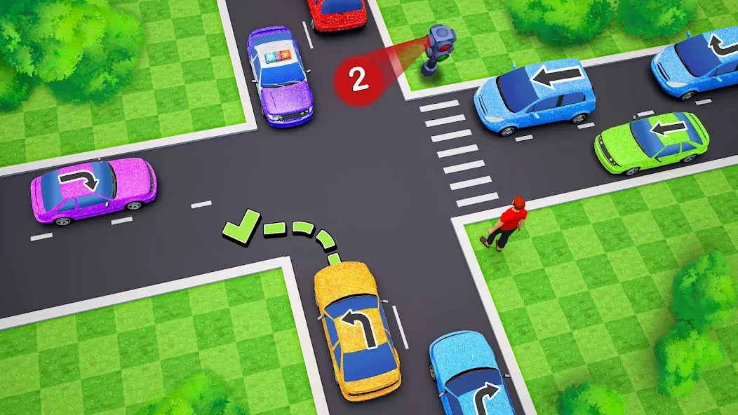 Traffic Jam - Car Escape Games (Паркинг Джем 3D)  [МОД Menu] Screenshot 4