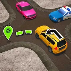 Взломанная Traffic Jam - Car Escape Games (Паркинг Джем 3D)  [МОД Menu] - последняя версия apk на Андроид