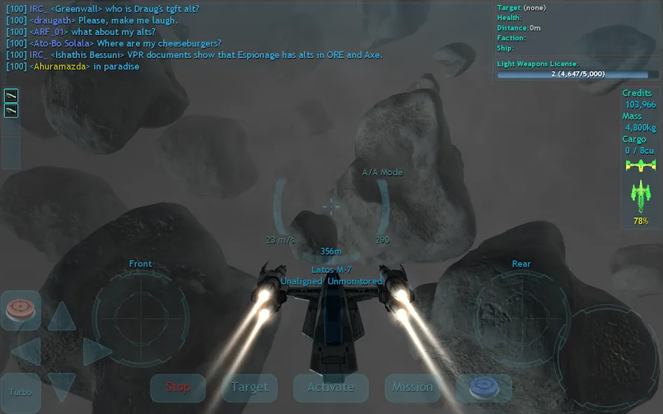 Vendetta Online (3D Space MMO) (Вендетта Онлайн)  [МОД Menu] Screenshot 5