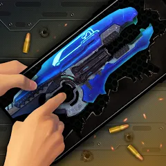 Взлом Gun Simulator 3D & Time Bomb  [МОД Много денег] - полная версия apk на Андроид