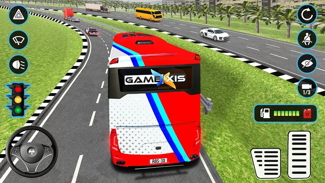 Real Bus Simulator: WW BusTour (Риал Бас Симулятор)  [МОД Бесконечные деньги] Screenshot 1