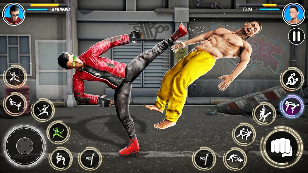 Kung Fu karate: Fighting Games  [МОД Unlocked] Screenshot 1