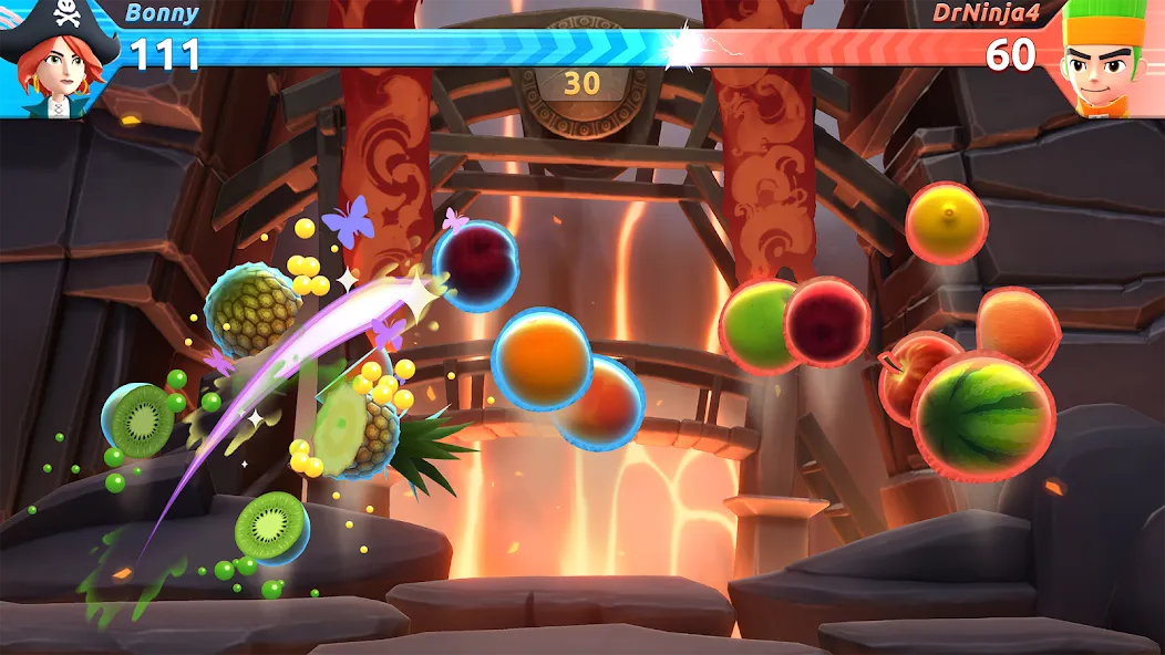 Fruit Ninja 2 Fun Action Games (Фрут Ниндзя 2)  [МОД Menu] Screenshot 2