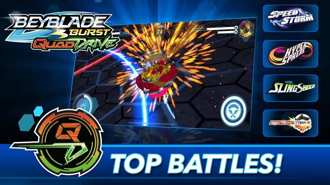 BEYBLADE BURST app (Бейблейд Брст приложение)  [МОД Unlocked] Screenshot 1