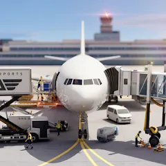 Скачать взломанную World of Airports (Ворлд оф Эйрпортс)  [МОД Unlocked] - последняя версия apk на Андроид