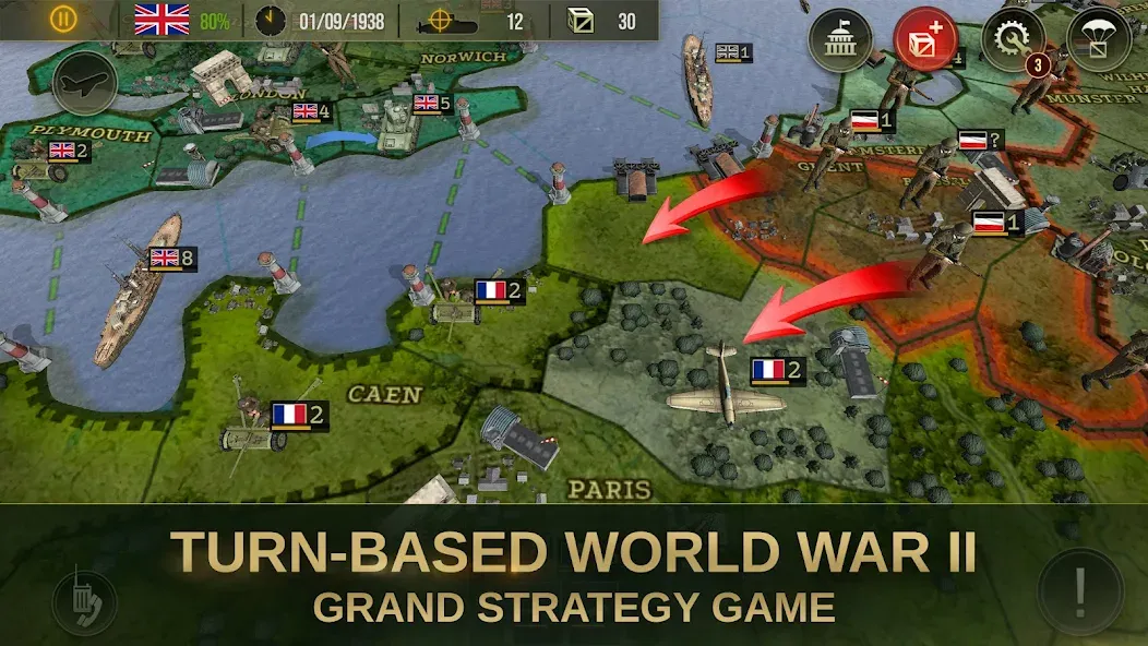 Strategy&Tactics 2: WWII  [МОД Бесконечные деньги] Screenshot 1