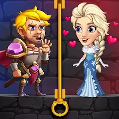 Скачать взломанную Mr. Knight: Pin Puzzles  [МОД Unlocked] - стабильная версия apk на Андроид