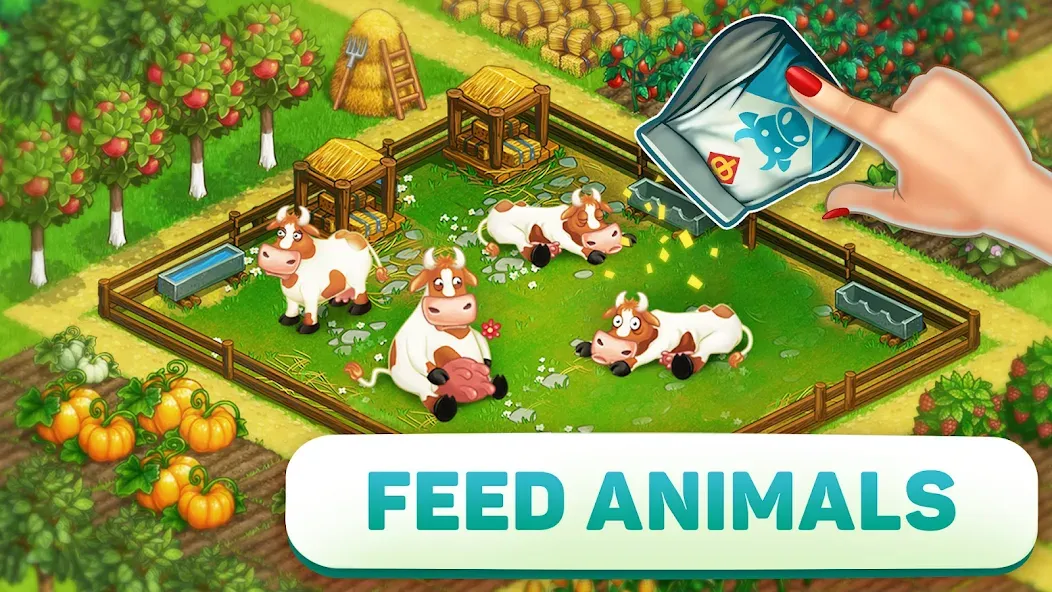 Superfarmers: Superhero Farm  [МОД Много монет] Screenshot 2