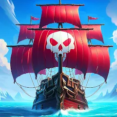 Взлом Pirate Ships・Build and Fight  [МОД Menu] - стабильная версия apk на Андроид