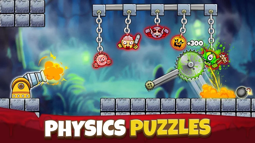 Crush the Monsters：Foul Puzzle  [МОД Бесконечные монеты] Screenshot 2