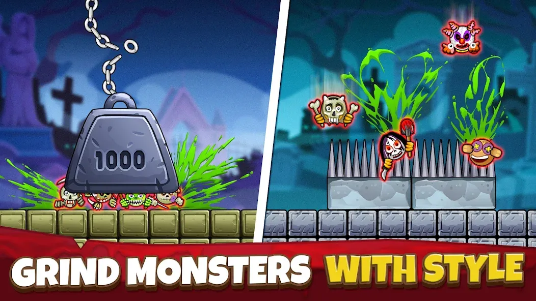 Crush the Monsters：Foul Puzzle  [МОД Бесконечные монеты] Screenshot 5