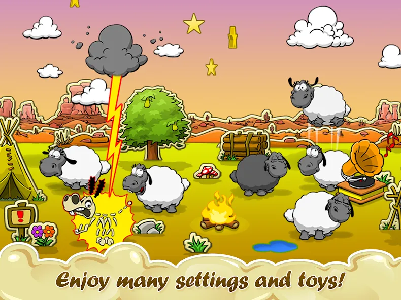 Clouds & Sheep  [МОД Unlimited Money] Screenshot 3