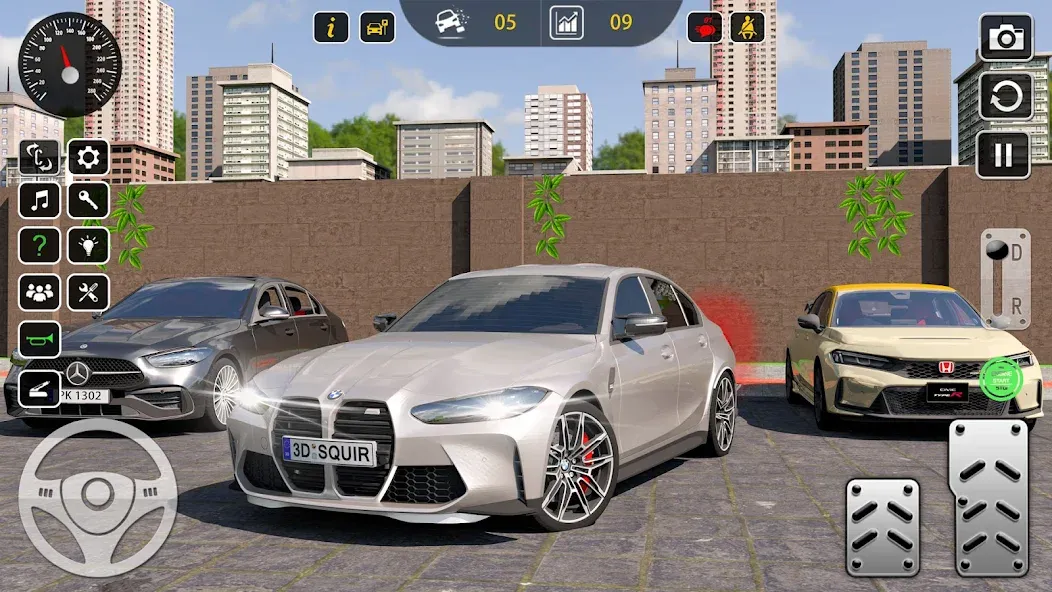 Super Car Parking 3d Games  [МОД Бесконечные деньги] Screenshot 3