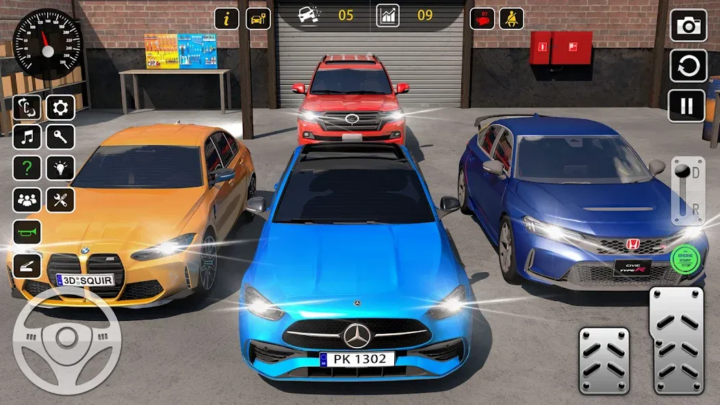 Super Car Parking 3d Games  [МОД Бесконечные деньги] Screenshot 5