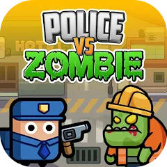 Взломанная Police vs Zombie: Zombie City (Полиция против зомби)  [МОД Menu] - полная версия apk на Андроид