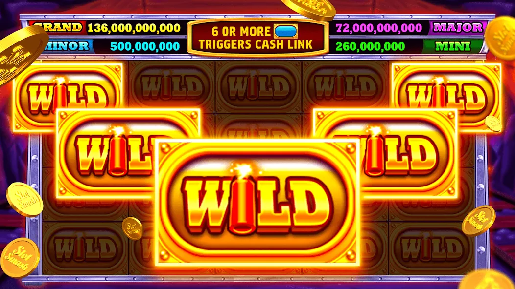 Slotsmash™ - Casino Slots Game (Слотсмэш)  [МОД Много монет] Screenshot 3