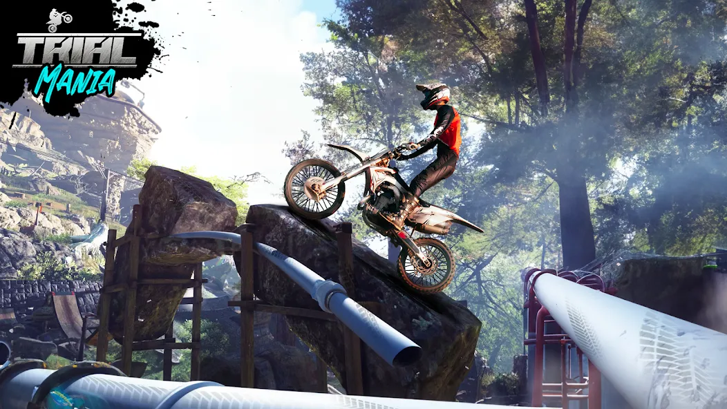 Trial Mania: Dirt Bike Games (Трайал Мания)  [МОД Unlimited Money] Screenshot 5