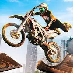 Взломанная Trial Mania: Dirt Bike Games (Трайал Мания)  [МОД Unlimited Money] - стабильная версия apk на Андроид