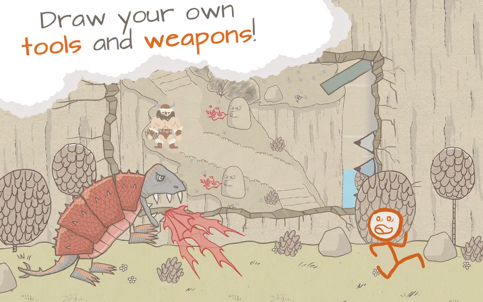 Draw a Stickman: EPIC Free (Нарисуй палочного человечка)  [МОД Menu] Screenshot 4