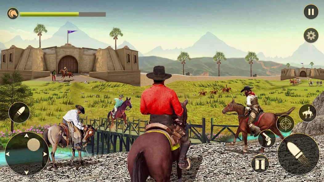 Horse Riding Rivals Horse Race (ХорсРайдинг Ривалс Лошадиные скачки)  [МОД Все открыто] Screenshot 2