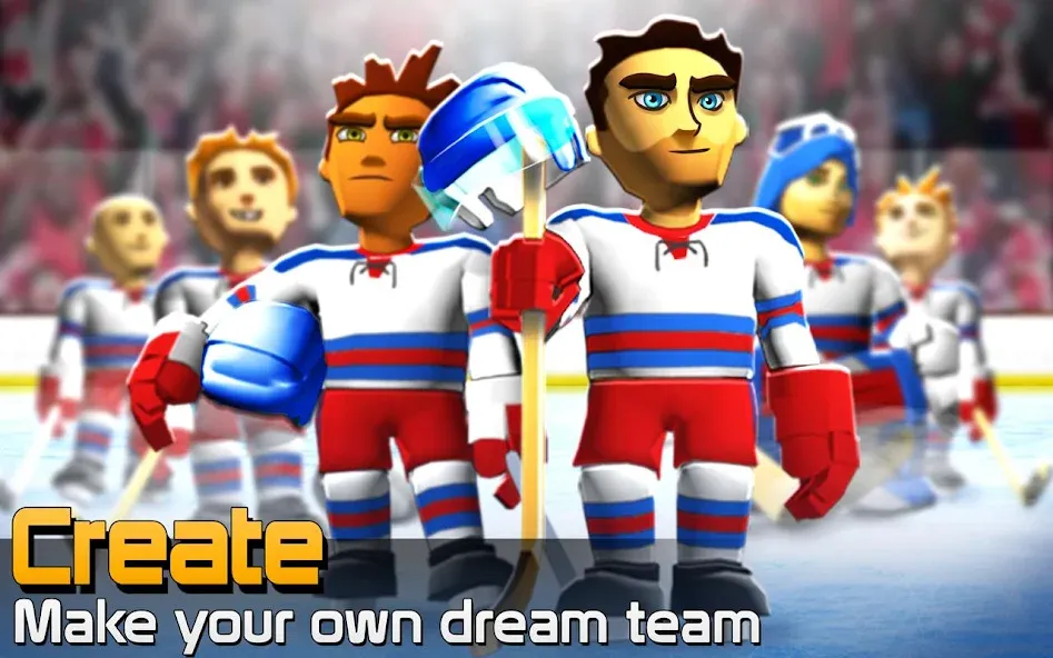 BIG WIN Hockey (БИГ ВИН Хоккей)  [МОД Mega Pack] Screenshot 1