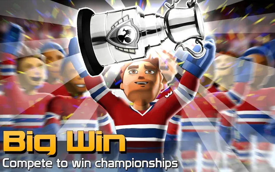 BIG WIN Hockey (БИГ ВИН Хоккей)  [МОД Mega Pack] Screenshot 5