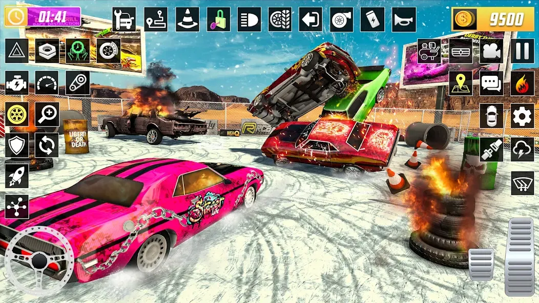 X Demolition Derby : Car Games  [МОД Меню] Screenshot 4