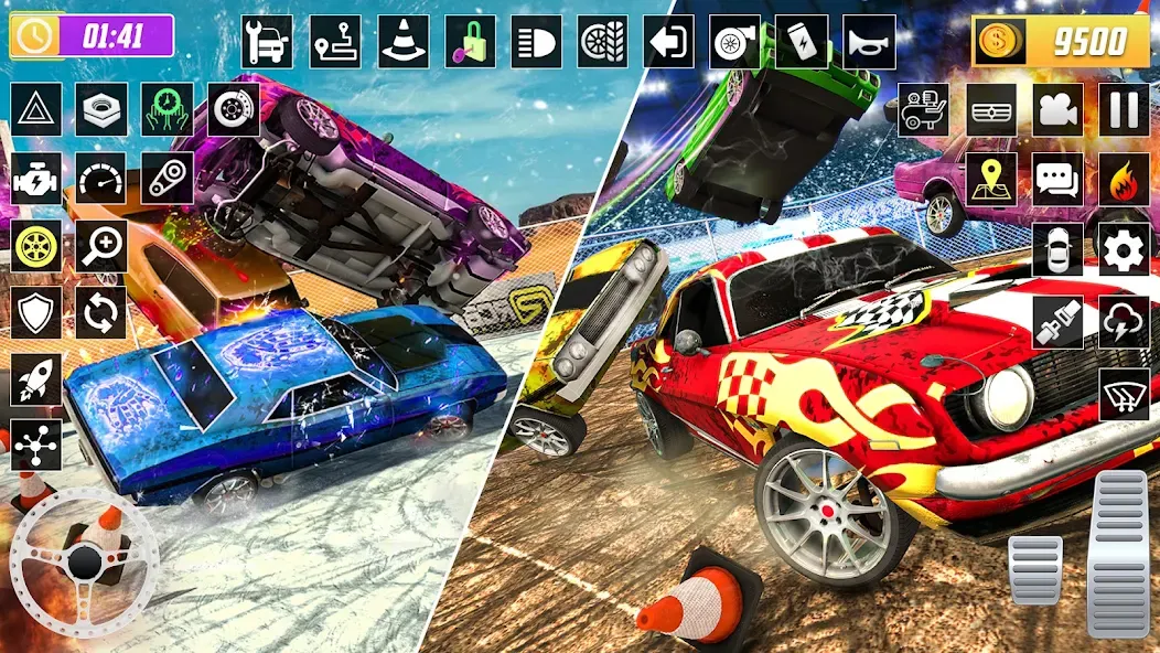 X Demolition Derby : Car Games  [МОД Меню] Screenshot 5