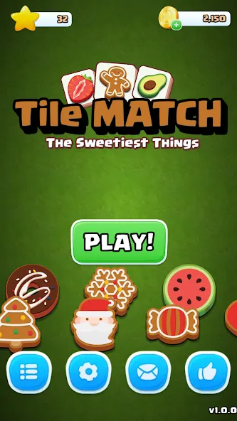 Tile Match Sweet -Triple Match  [МОД Unlocked] Screenshot 4