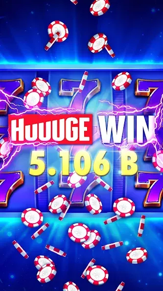 Huuuge Casino Slots Vegas 777 (Хьюдж Казино Слотс Вегас 777)  [МОД Бесконечные деньги] Screenshot 5