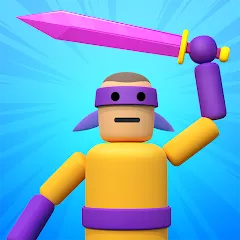 Взлом Ragdoll ninja: Imposter hero (Рагдолл Ниндзя)  [МОД Menu] - стабильная версия apk на Андроид