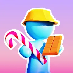 Взломанная Candy Factory (Кэнди Фактори)  [МОД Много денег] - последняя версия apk на Андроид