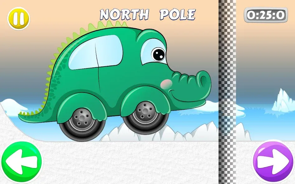 Racing car game for kids  [МОД Бесконечные деньги] Screenshot 4