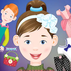 Скачать взломанную Dress Up game for girls  [МОД Бесконечные деньги] - последняя версия apk на Андроид