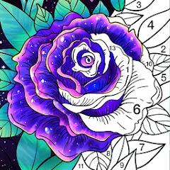 Взлом Coloring Book: Color by Number (Колоринг Бук)  [МОД Mega Pack] - последняя версия apk на Андроид