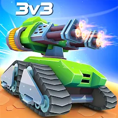 Взломанная Tanks a Lot - 3v3 Battle Arena  [МОД Mega Pack] - стабильная версия apk на Андроид