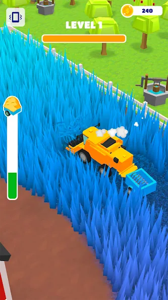 Mow it: Harvest & Mowing games (оу ит)  [МОД Бесконечные монеты] Screenshot 5