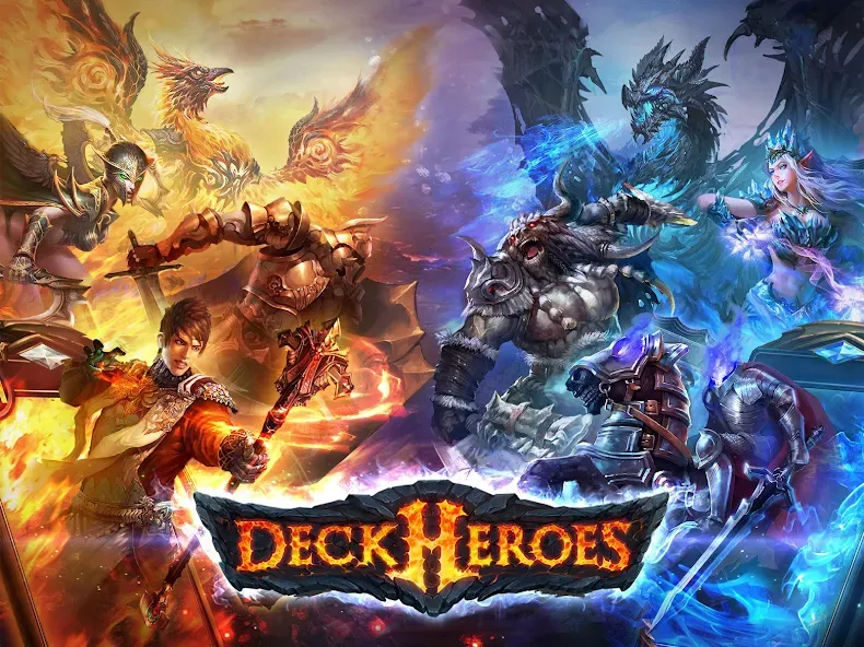 Deck Heroes: Legacy (Дек Герои)  [МОД Mega Pack] Screenshot 1