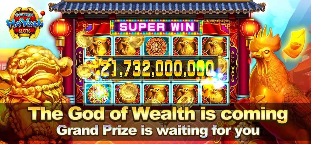 Golden HoYeah- Casino Slots (Голден ХоЯй)  [МОД Mega Pack] Screenshot 1