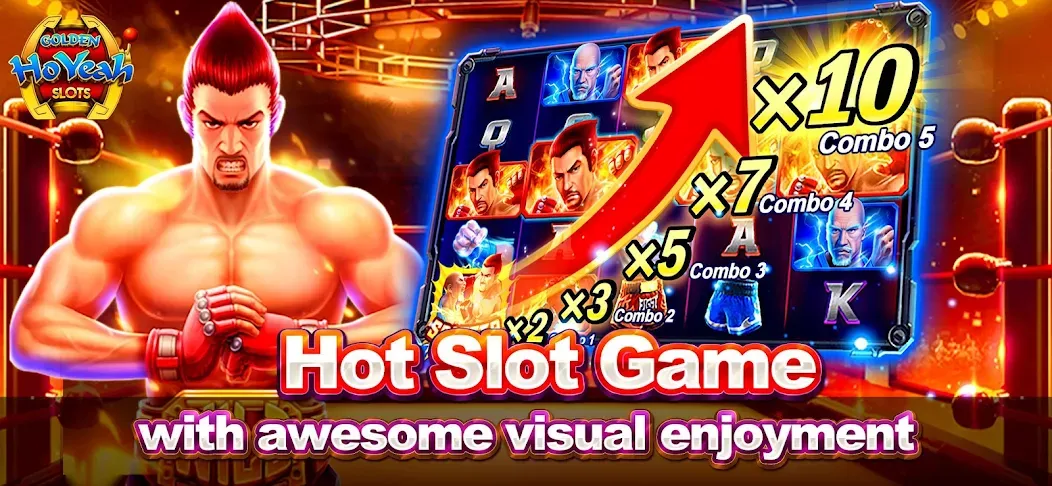 Golden HoYeah- Casino Slots (Голден ХоЯй)  [МОД Mega Pack] Screenshot 3